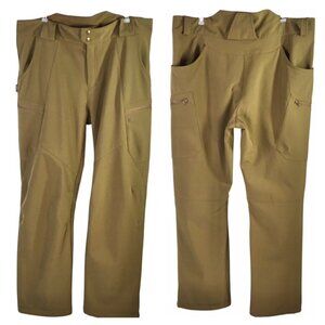 M-Tac Tactical Military Winter Soft Shell Insulated Fleece Lined Pants XXL Brown